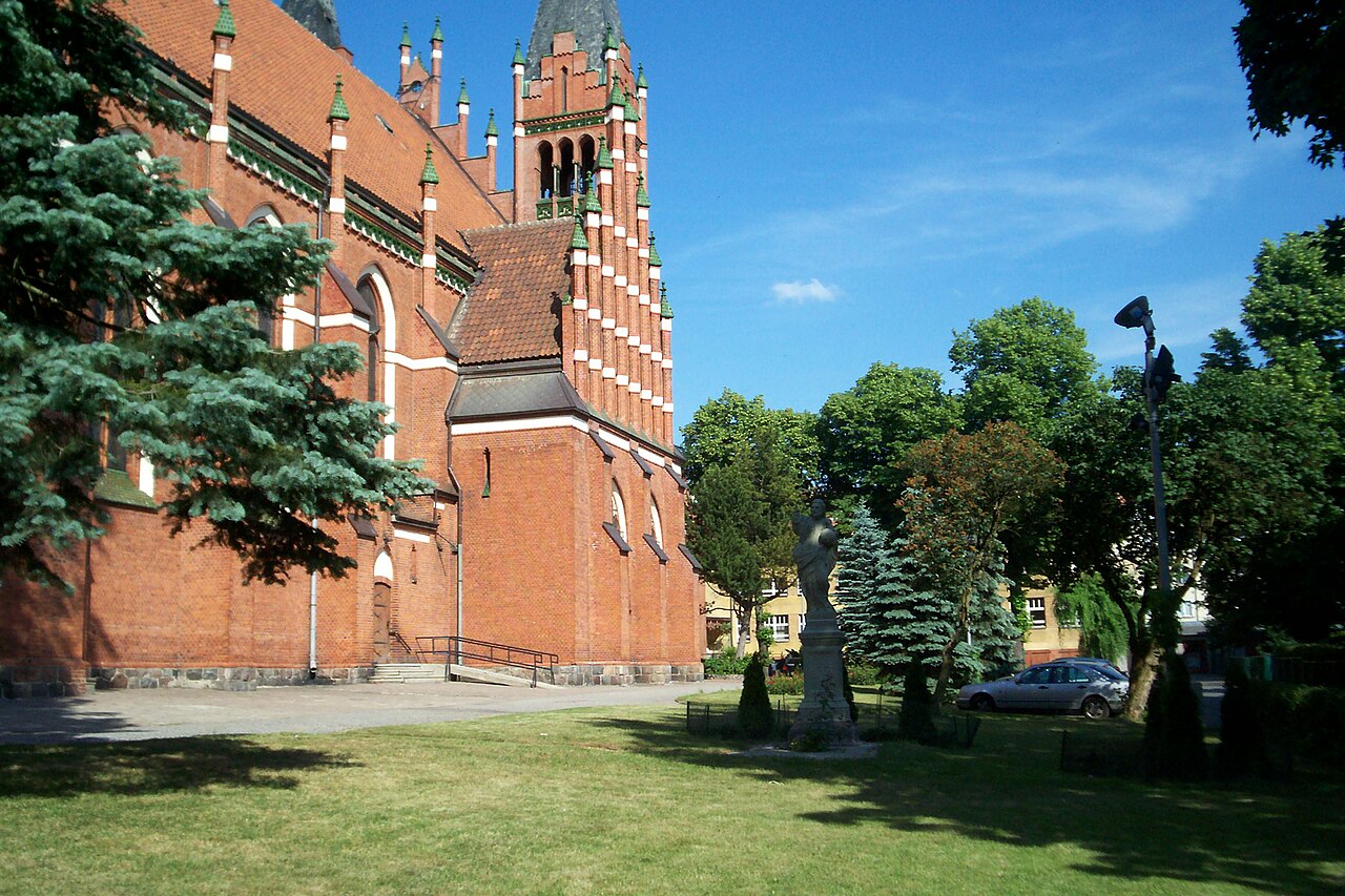 Kościół Najświętszego Serca Pana Jezusa w Olsztynie, miejsce koncertu — zdjęcie archiwalne z 2007 r.