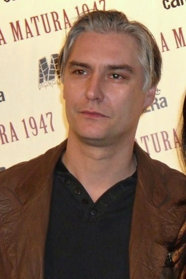 Mariusz Drężek; zdjęcie archiwalne, nie pochodzi z planu filmu o Koperniku.